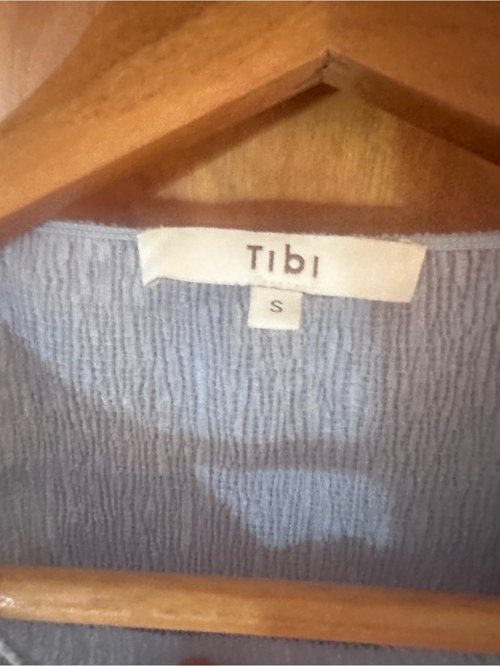 Tibi Sage Crinkle Lyocell Boatneck Shirt - Picture 9 of 9